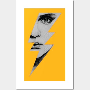 Thunder woman Posters and Art